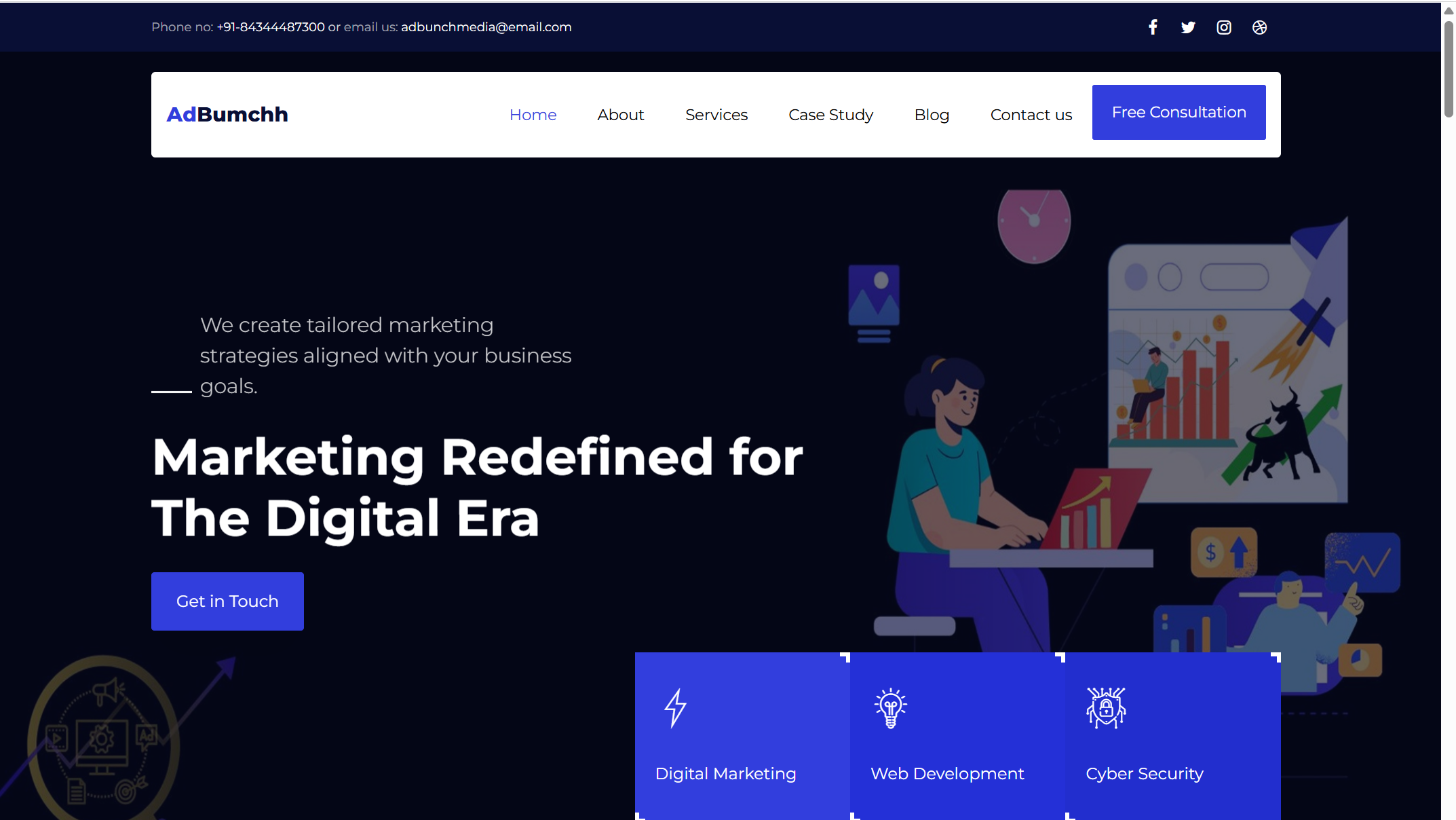 netflix clone website preview image